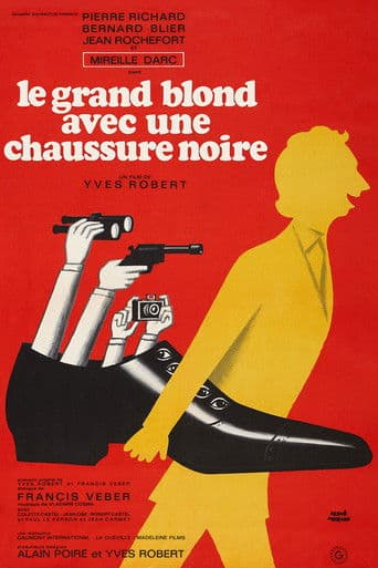 Affiche de Le Grand Blond avec une chaussure noire