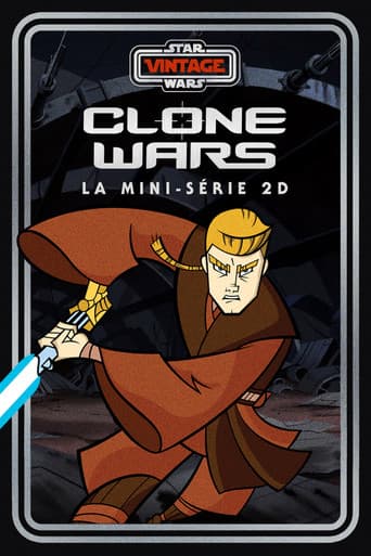Affiche de Star Wars Vintage : Clone Wars