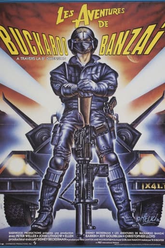 Affiche de Les Aventures de Buckaroo Banzaï à travers la 8e dimension
