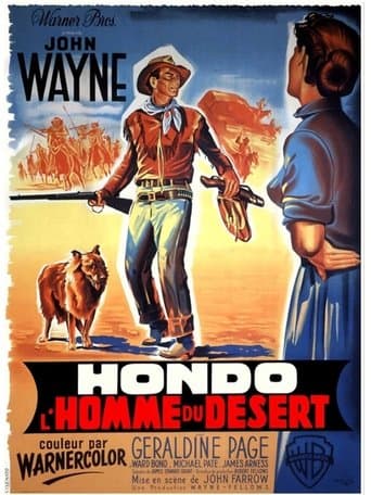 Affiche de Hondo, l'homme du désert