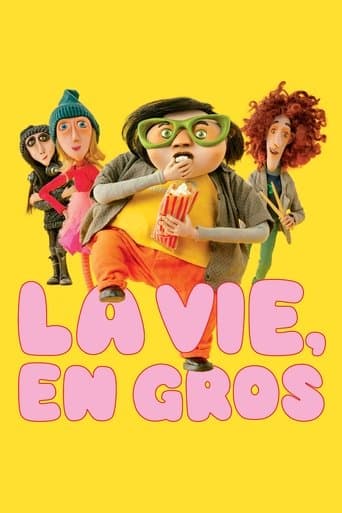 Affiche de La Vie, en gros
