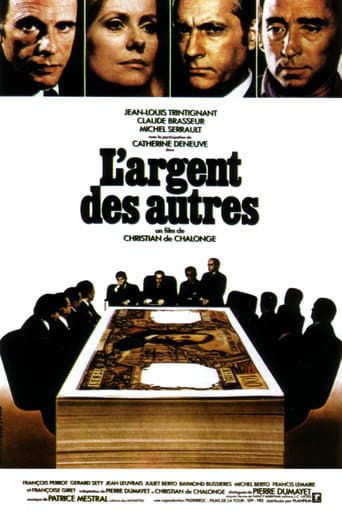 Affiche de L'Argent des autres