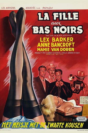 Affiche de The Girl in Black Stockings