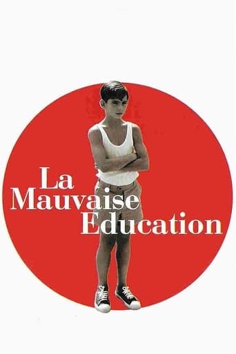 Affiche de La Mauvaise Éducation