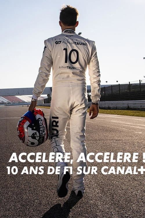 Affiche de Accélère, accélère ! 10 ans de F1 sur Canal+