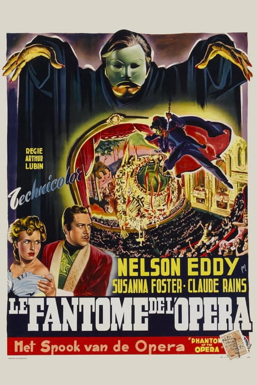 Affiche de Le Fantôme de l'Opéra