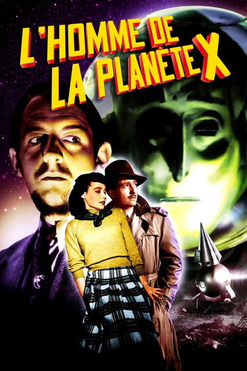 Affiche de L'homme de la planète X