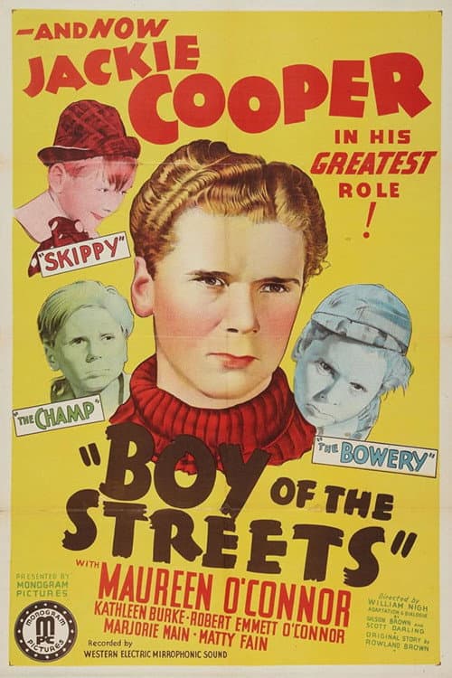 Affiche de Boy of the Streets