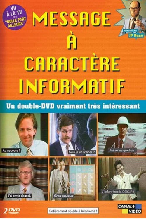 Affiche de Message à caractère informatif