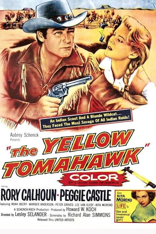 Affiche de The Yellow Tomahawk