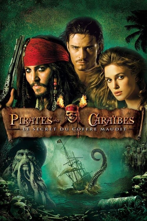 Affiche de Pirates des Caraïbes : Le Secret du coffre maudit
