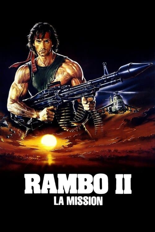 Affiche de Rambo II : La Mission