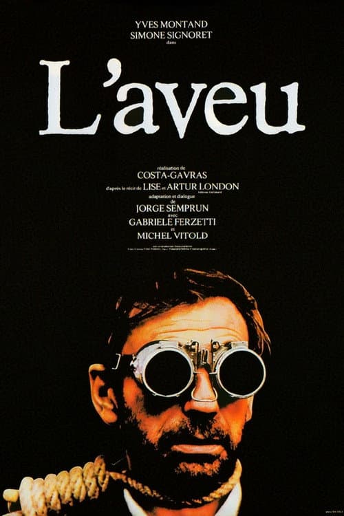 Affiche de L'Aveu