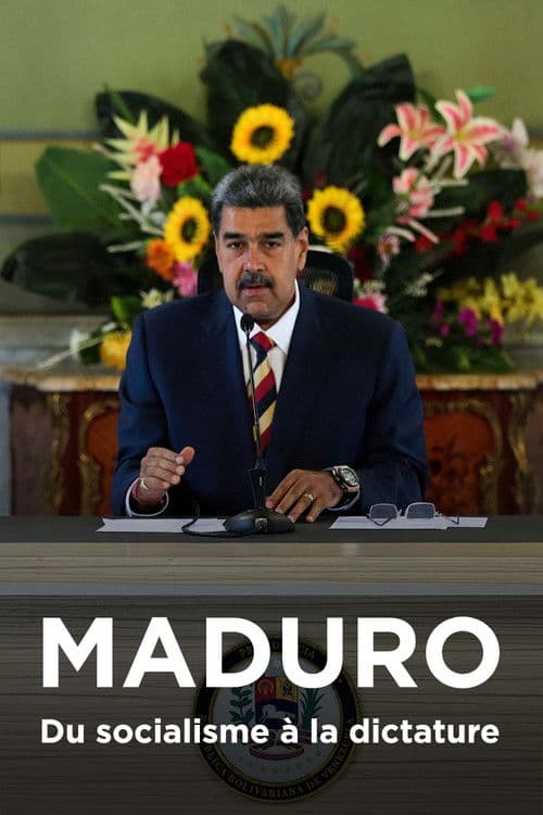 Affiche de Maduro, du socialisme à la dictature