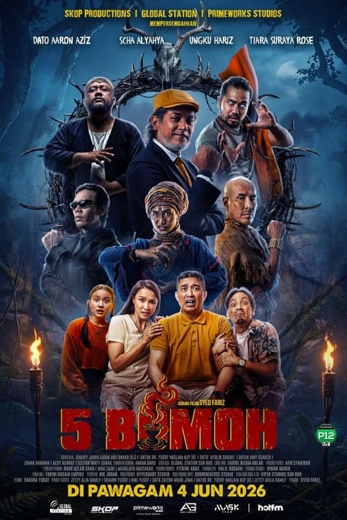Affiche de 5 Bomoh