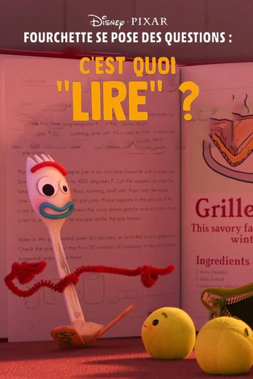 Affiche de Fourchette se pose des questions : c’est quoi "lire" ?