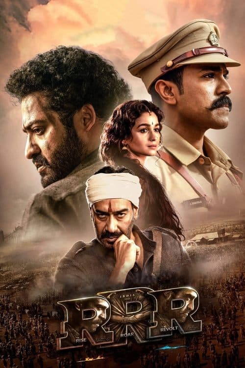Affiche de Roudram Ranam Rudhiram (RRR)