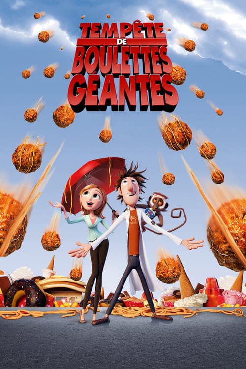 Affiche de Tempête de boulettes géantes