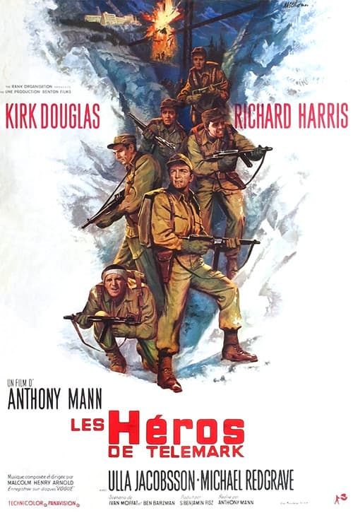 Affiche de Les Héros de Télémark