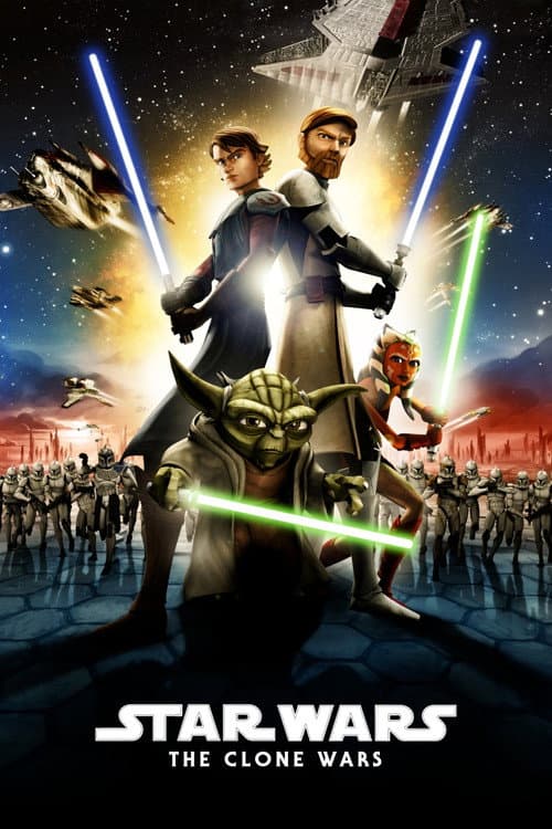 Affiche de Star Wars : The Clone Wars
