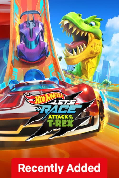 Affiche de Hot Wheels La course est lancée! L'attaque du T-Rex