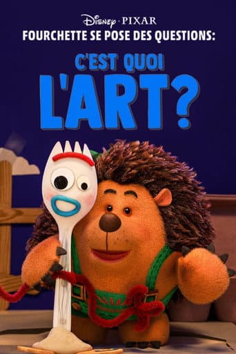 Affiche de Fourchette se pose des questions : c’est quoi l’art ?