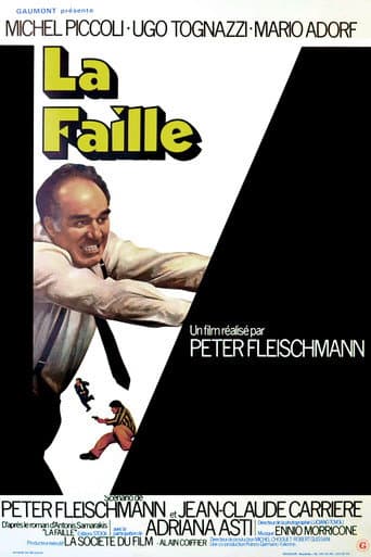 Affiche de La Faille