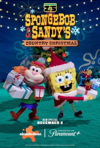 Affiche de Spongebob and Sandy’s Country Christmas