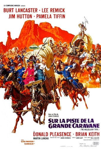 Affiche de Sur la piste de la grande caravane