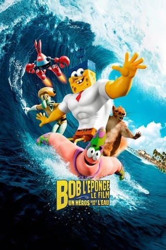 Affiche de Bob l'éponge, le film : Un héros sort de l'eau