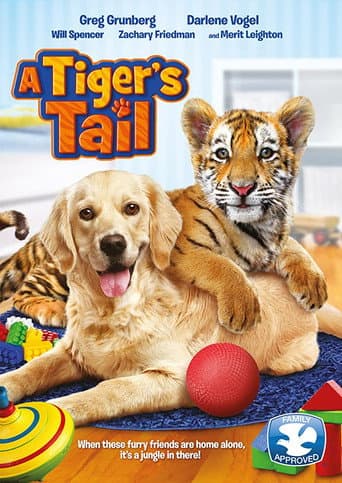 Affiche de Luna, un tigre croc mignon