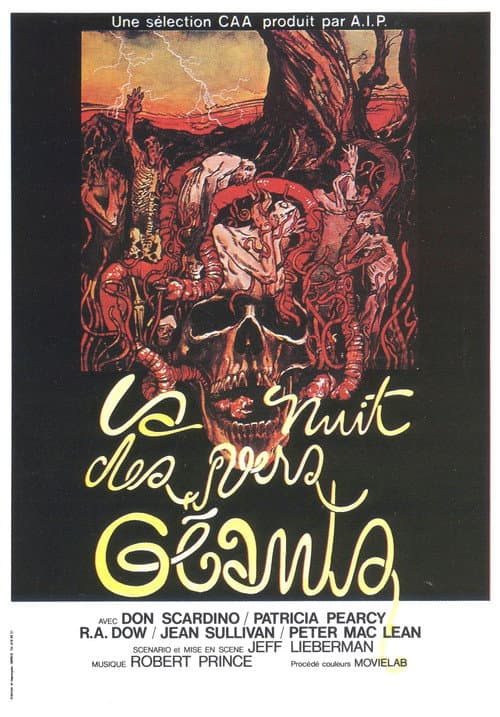 Affiche de La Nuit des vers géants