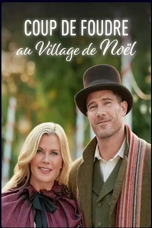 Affiche de Coup de foudre au village de Noël