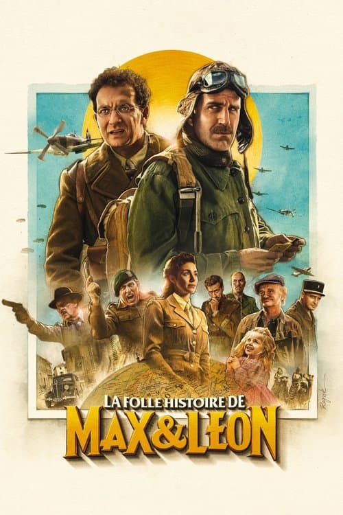 Affiche de La Folle Histoire de Max et Léon