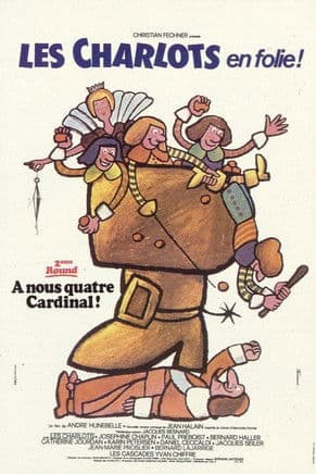 Affiche de À nous quatre cardinal !