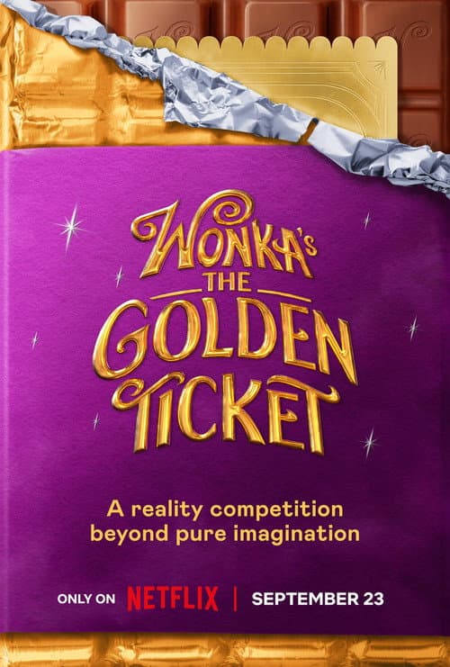 Affiche de Wonka's The Golden Ticket
