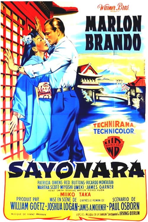 Affiche de Sayonara