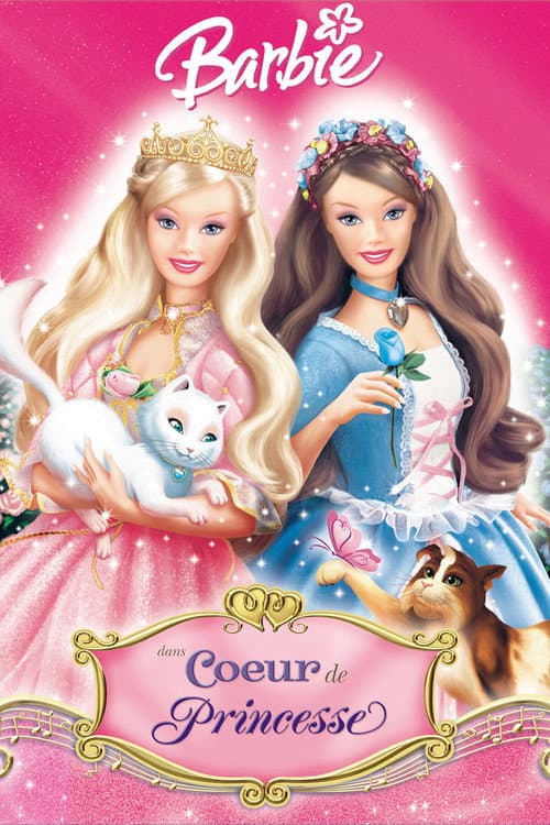 Affiche de Barbie dans cœur de princesse