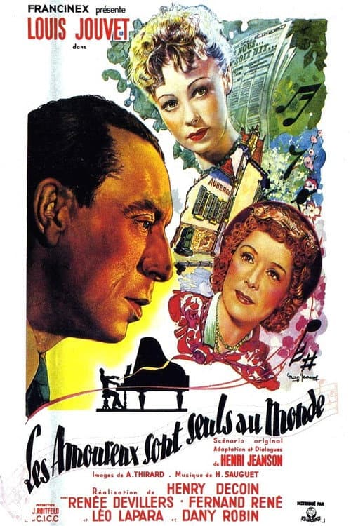 Affiche de Les amoureux sont seuls au monde