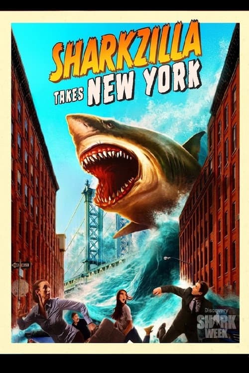 Affiche de Sharkzilla : terreur sur New York