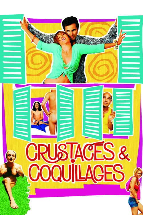 Affiche de Crustacés et coquillages