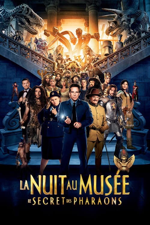 Affiche de La Nuit au musée : Le Secret des pharaons