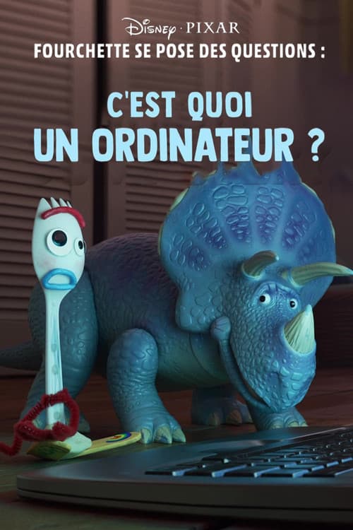 Affiche de Fourchette se pose des questions : c’est quoi un ordinateur ?