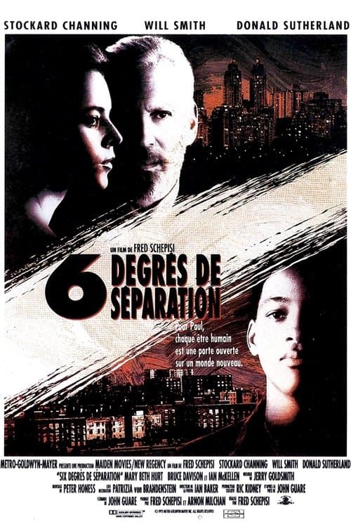 Affiche de Six Degrés de Séparation