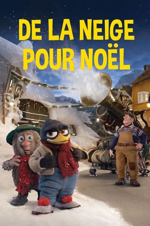 Affiche de De la neige pour Noël