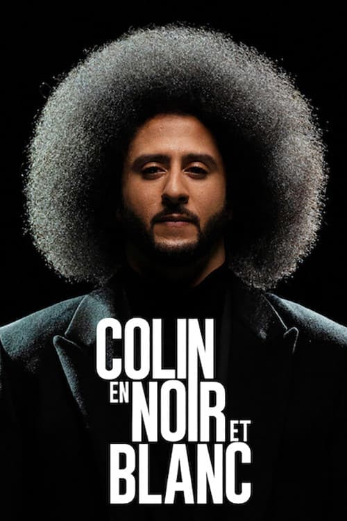 Affiche de Colin en noir et blanc