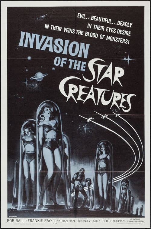 Affiche de Invasion of the Star Creatures
