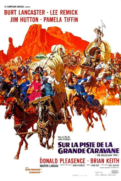 Affiche de Sur la piste de la grande caravane