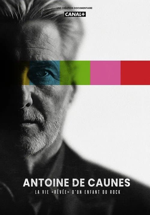 Affiche de Antoine de Caunes : la vie rêvée d'un enfant du rock