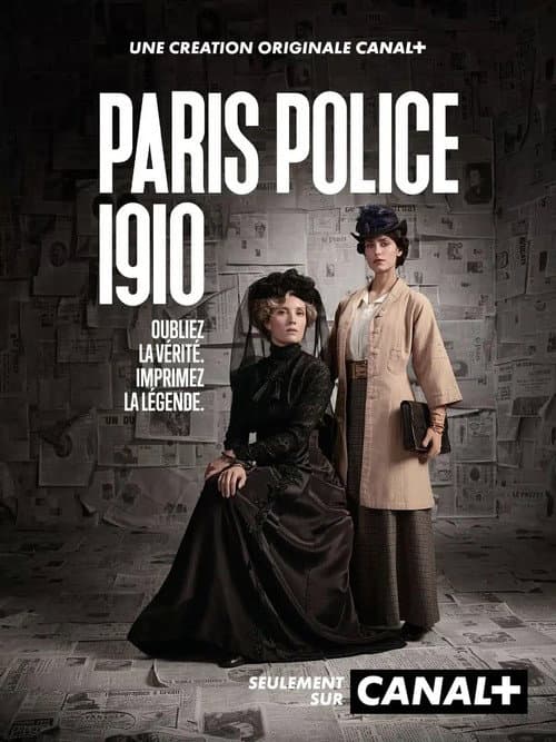 Affiche de Paris Police 1910